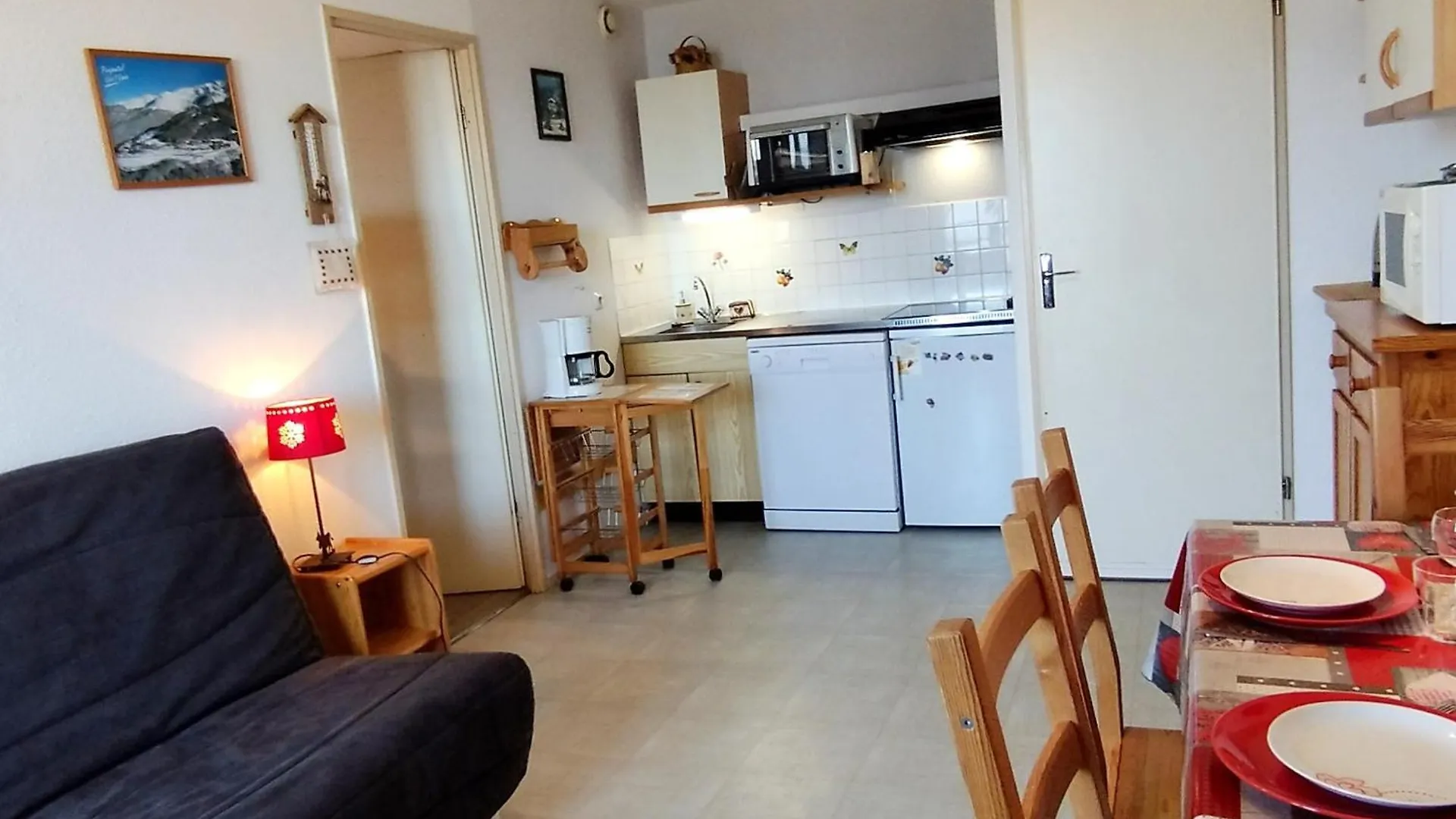 2 Pieces Rdc Aux Adrets - Proche Pistes Et Commerces - Fr-1-771-52 Les Adrets Appartement